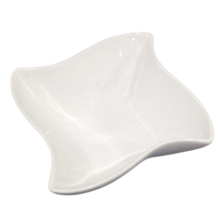 Plato de loza sopero wai mei blanco 14 onz