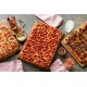 Molde para pizza rectangular con antiadherente 12" x 18"