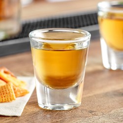 VASO DE VIDRIO TEQUILERO DE 1 OZ (SHOT)