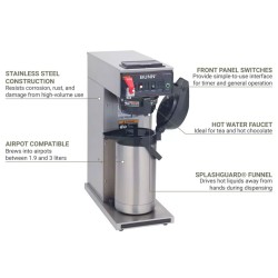 Cafetera industrial eléctrica para llenar termos BUNN