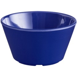 Bouillon de melamina de 8 oz Azul