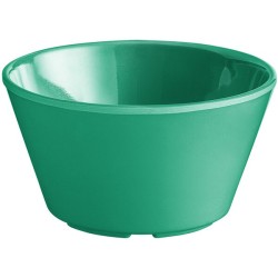 Bouillon de melamina de 8 oz verde