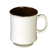 Taza de Melamina 2 tonos tipo mug 8 onz.