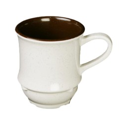 Taza de Melamina stakable dos tonos 8 onz.