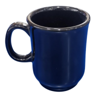Taza de melamina tipo mug de 8 oz Negro