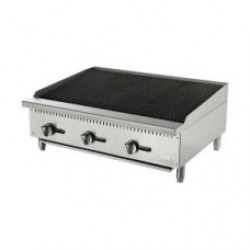 Parrilla industrial de acero inoxidable de 36" ( 91.5 CM)