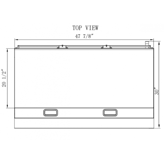 Plancha industrial a gas de 48" ( 122 cm ) Plancha industrial a gas de 48" ( 122 cm )