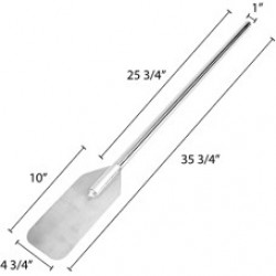 Paleta de acero inoxidable de 48