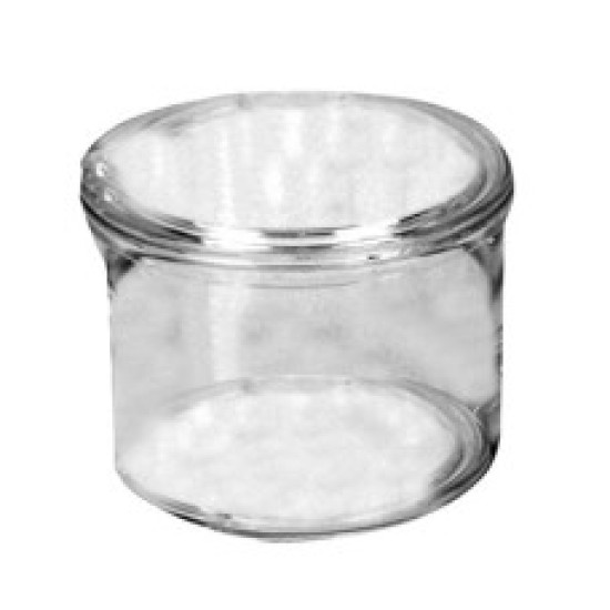 Jarrita de vidrio de 7 oz para condimentos / sin tapadera