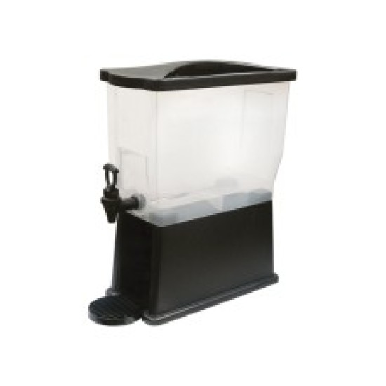 Dispensador plastico de Bebidas 3 gl Rectangular