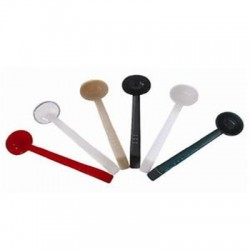 Cucharon Acrilico Mango Corto de ¾ Oz Verde