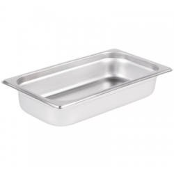 Bandeja de Acero Inoxidable de 1/4 X 2”