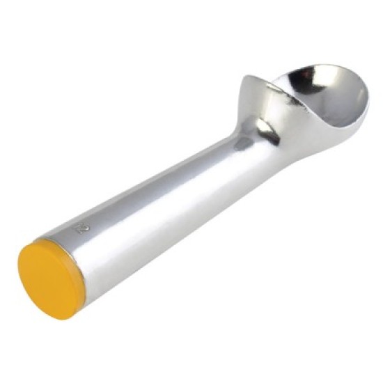 Boleador de Aluminio Para Sorbete Amarillo #12 ( 3 Oz )