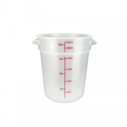 Deposito Plastico de 22 Qts (20 LT)