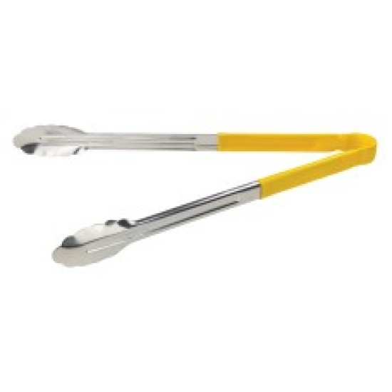 Pinza de Acero Inoxidable Mango Amarillo de 16"