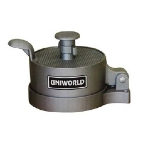 Molde metálico para torta de hamburguesa ajustable de 4" Uniworld